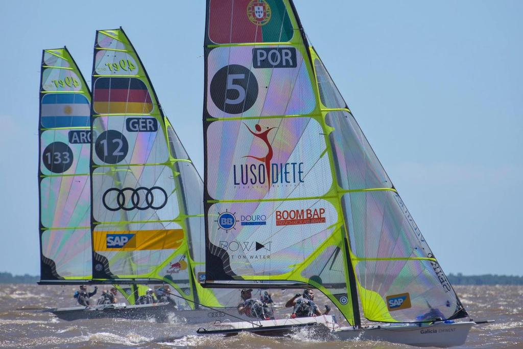 - Day 6 - 49er and 49erFX 2015 World Championships, Argentina &copy; Matias Capizzano http://www.capizzano.com